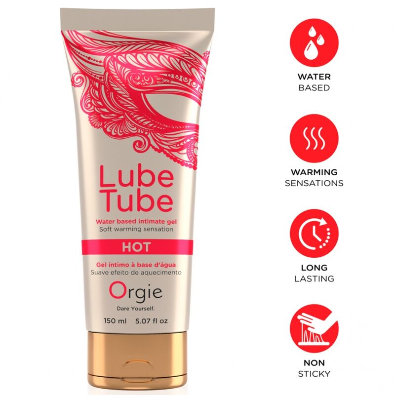 Uppvärmande gleitgel 150 ml
