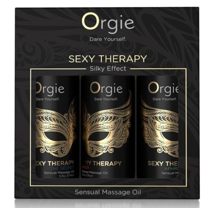 ORGIE Sexy Therapy Massageoljor 3x30ml