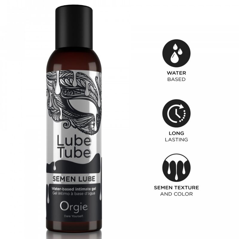 ORGIE Semen Lube – Vattenbaserad intim gel 150 ml