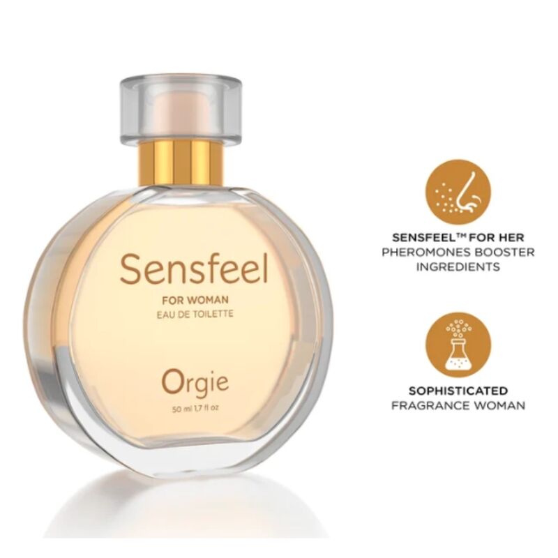 Sensfeel For Woman – Feromondoft Eau de Toilette 50 ml