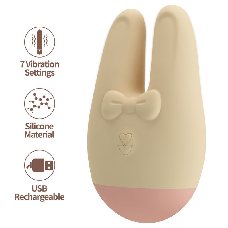 Romance Bunny – Extern vibrator med 7 vibrationslägen