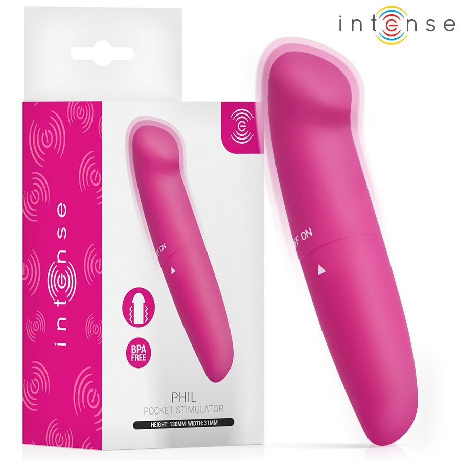 INTENSE Phil G-punktsvibrator rosa 13 cm