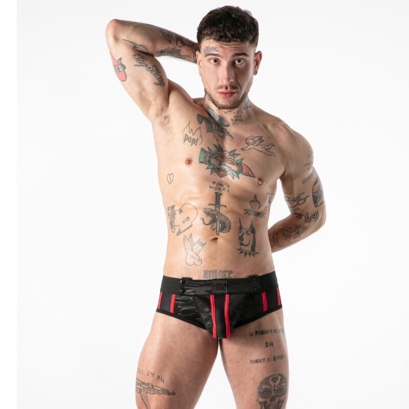 Locker Gear Military Access jockstrap röd XL