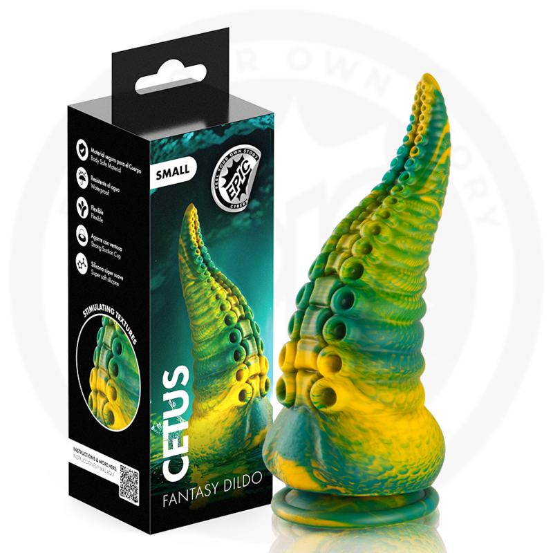 Cetus tentakeldildo grön – liten