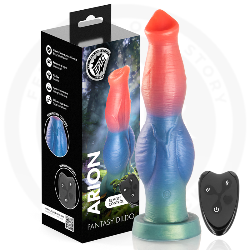 Arion laddningsbar dildo med fjärrkontroll – EPIC CYBERSILICOCK