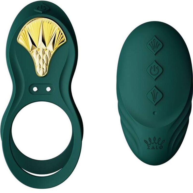 ZOLO - BAYEK VIBRATING COUPLES RING GREEN