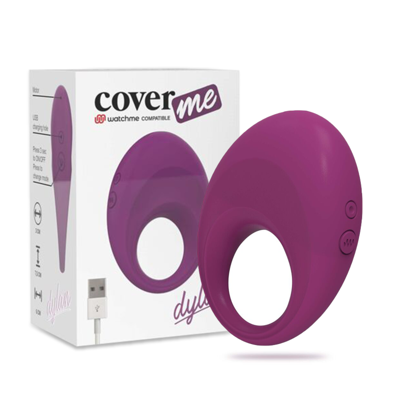 Coverme dylan cock ring rechageable 10 speed waterproof