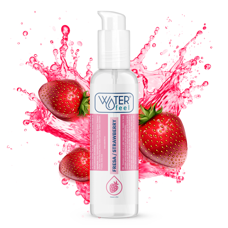Waterfeel strawberry water based lubricant 175 ml