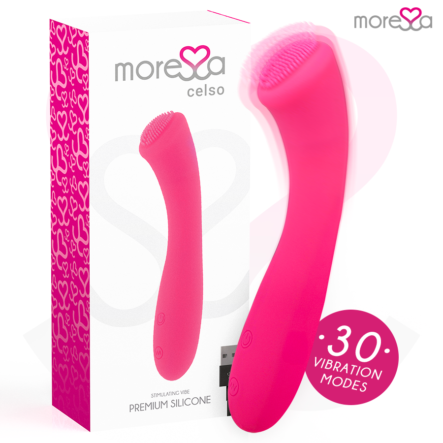 Moressa celso premium silicone rechargeable