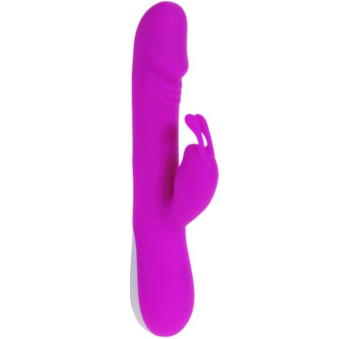 Pretty love flirtation - Robert vibrator with clit stimulation