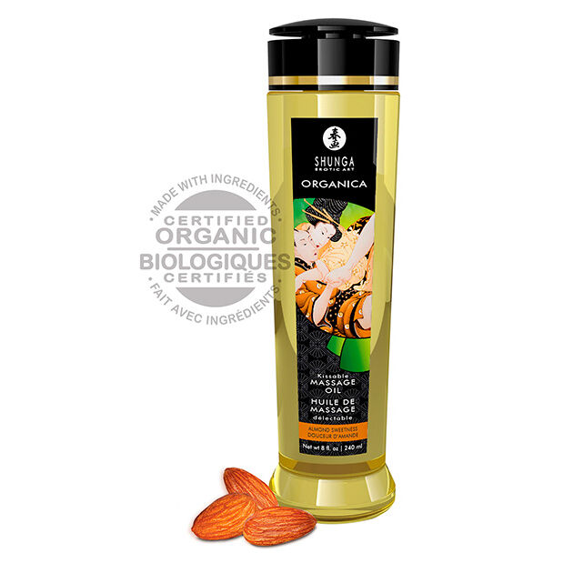Shunga kissable massage oil organica 240ml