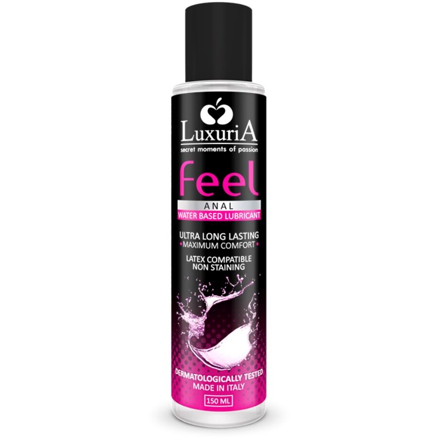 Luxuria feel anal water based lubricant 150 ml